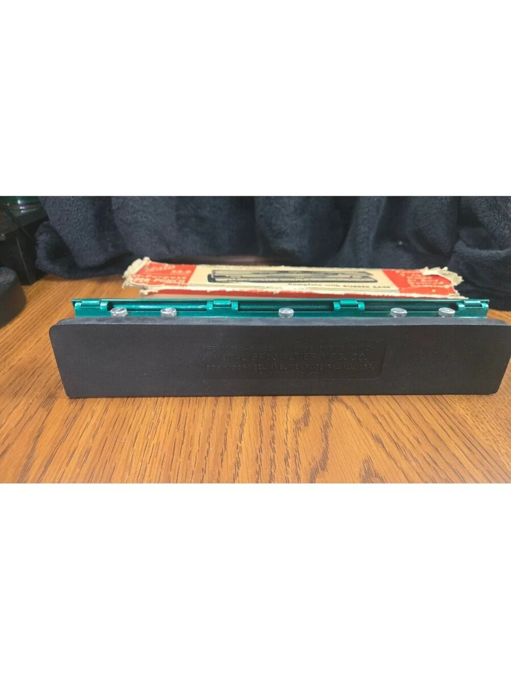 Vintage Presto 53-B All Purpose Paper Punch Office Tool